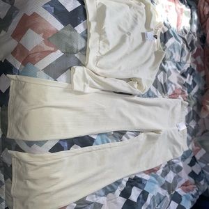 Cream set from H&M